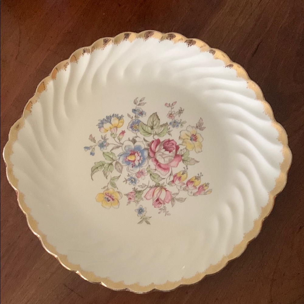 Royal China Gold Plated Server